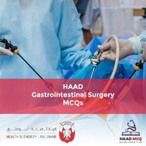 HAAD Gastrointestinal Surgery MCQs