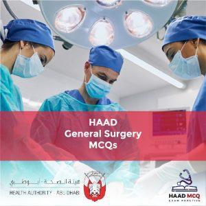 HAAD General Surgery MCQs