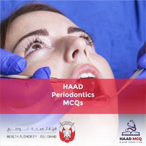 HAAD Periodontics MCQs