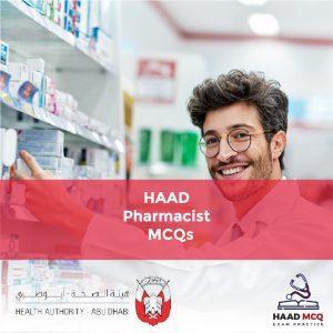 HAAD Pharmacist MCQs