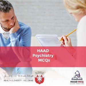 HAAD Psychiatry MCQs