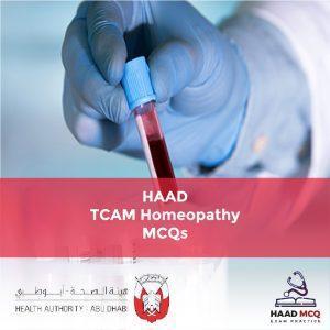 HAAD TCAM Homeopathy MCQs