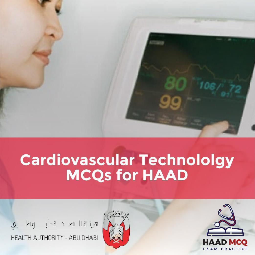Cardiovascular Technology MCQs for HAAD