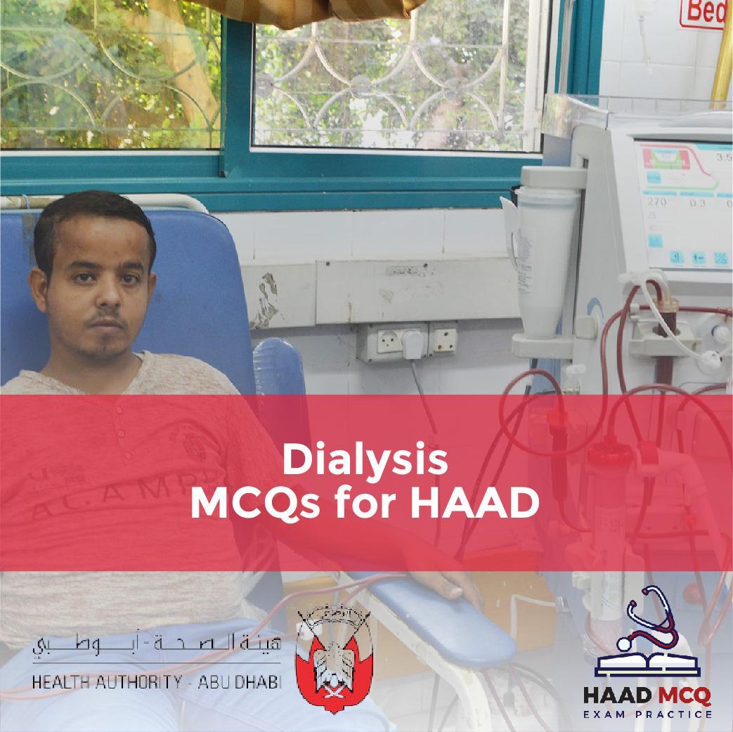Dialysis MCQs for HAAD