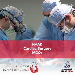 HAAD Cardiac Surgery MCQs