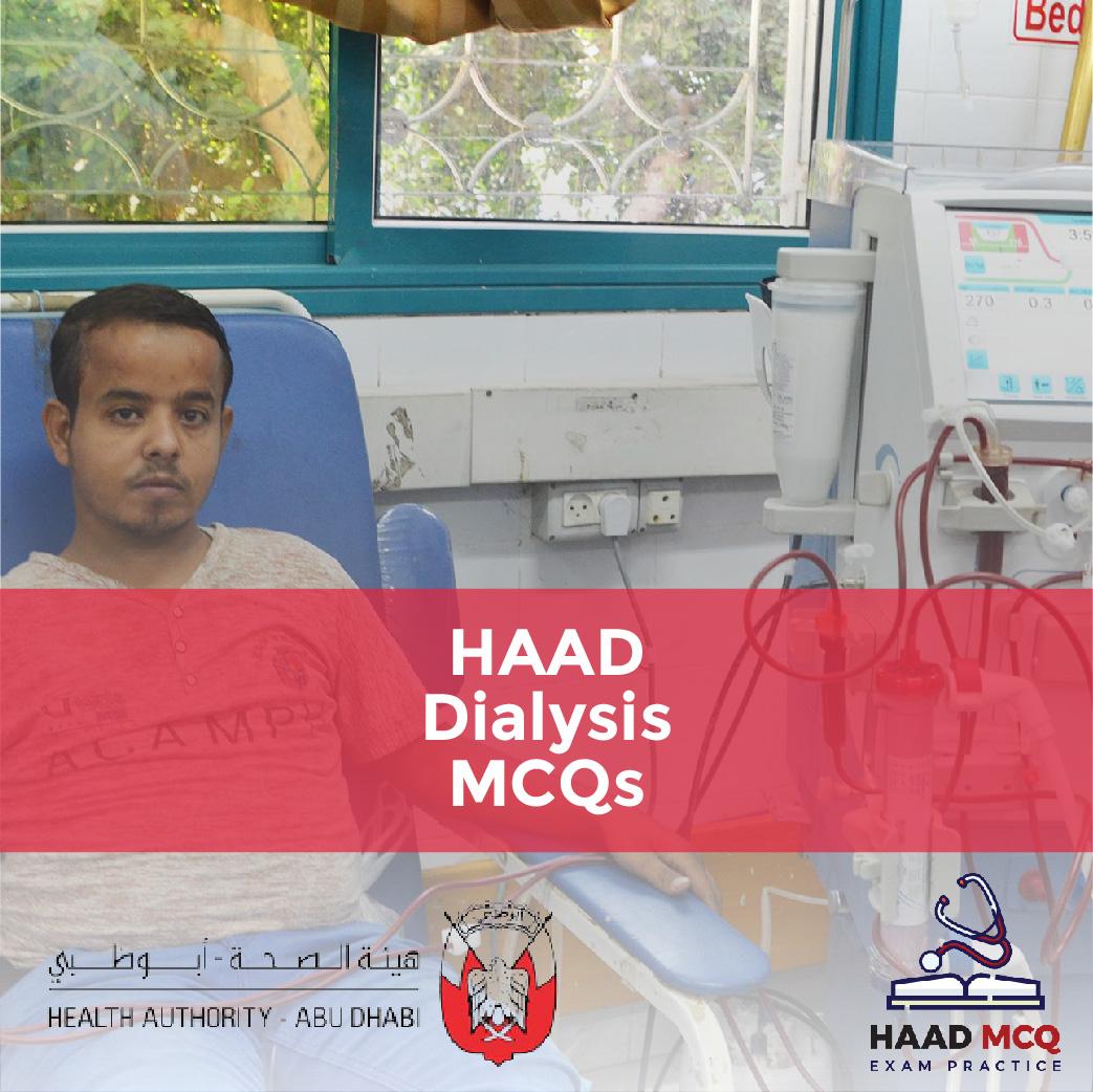 HAAD Dialysis MCQs