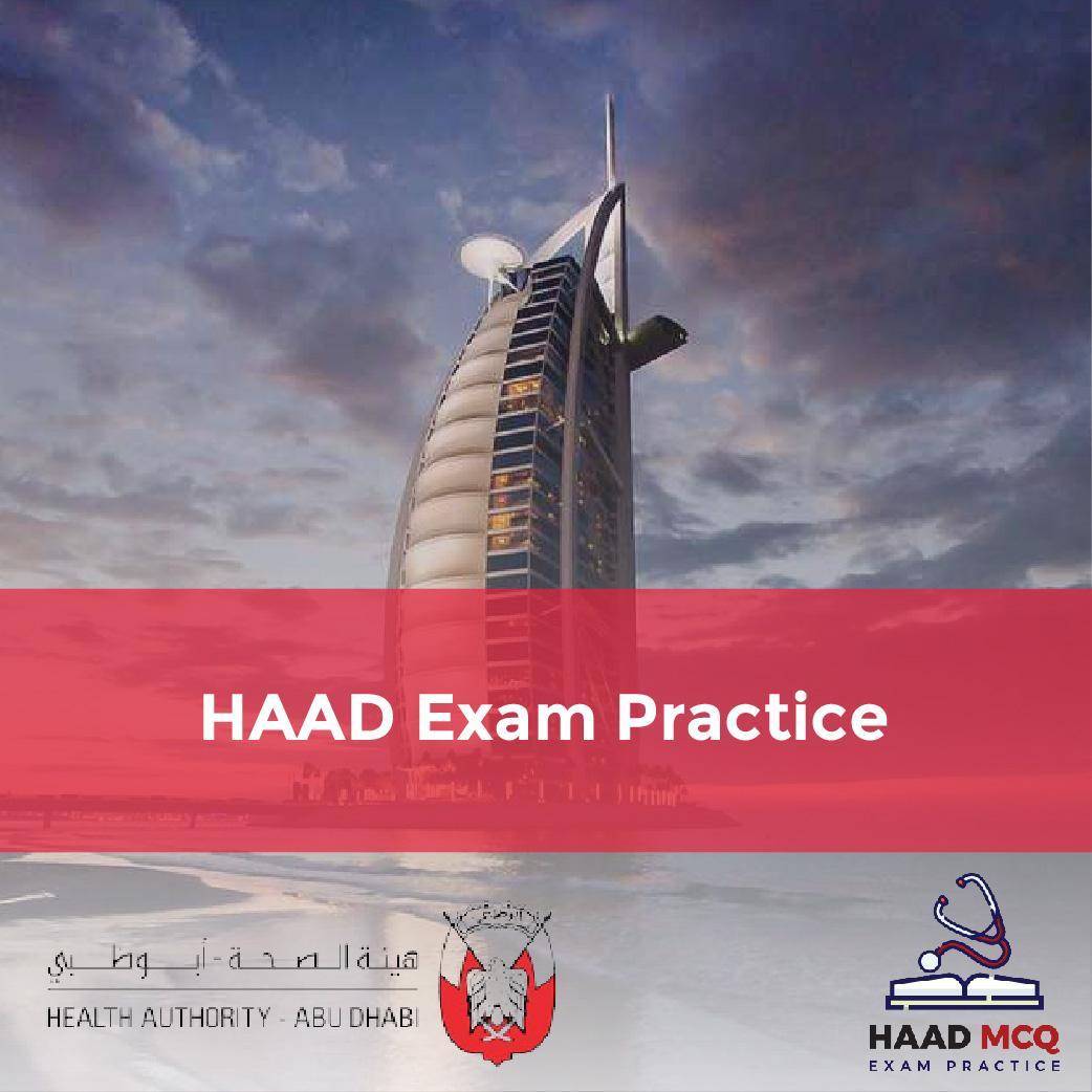 HAAD Exam Practice
