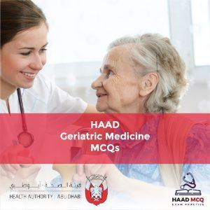 HAAD Geriatric Medicine MCQs