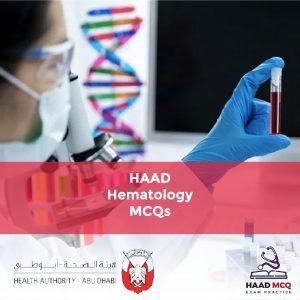 HAAD Hematology MCQs
