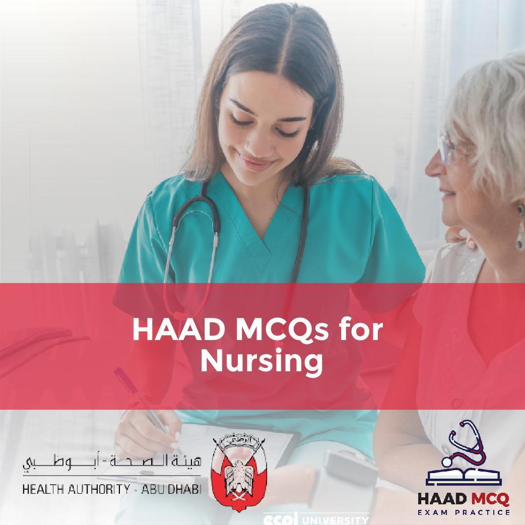 HAAD MCQs for Nursing