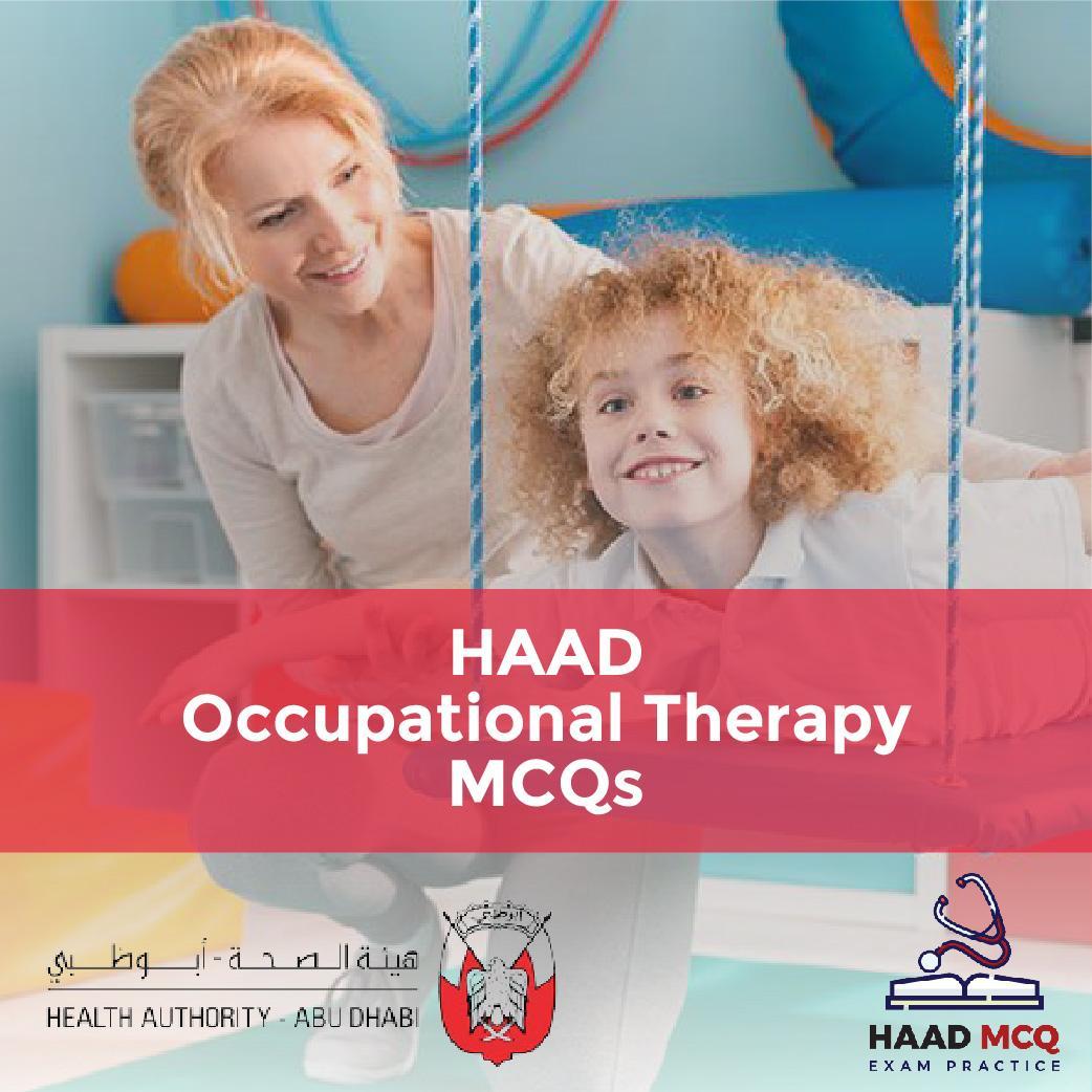 HAAD Occupational Therapy MCQs