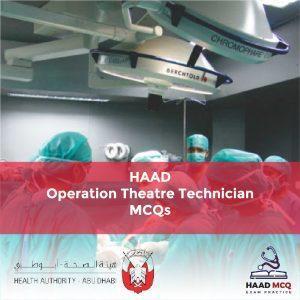 HAAD Operation Theatre Technician MCQs