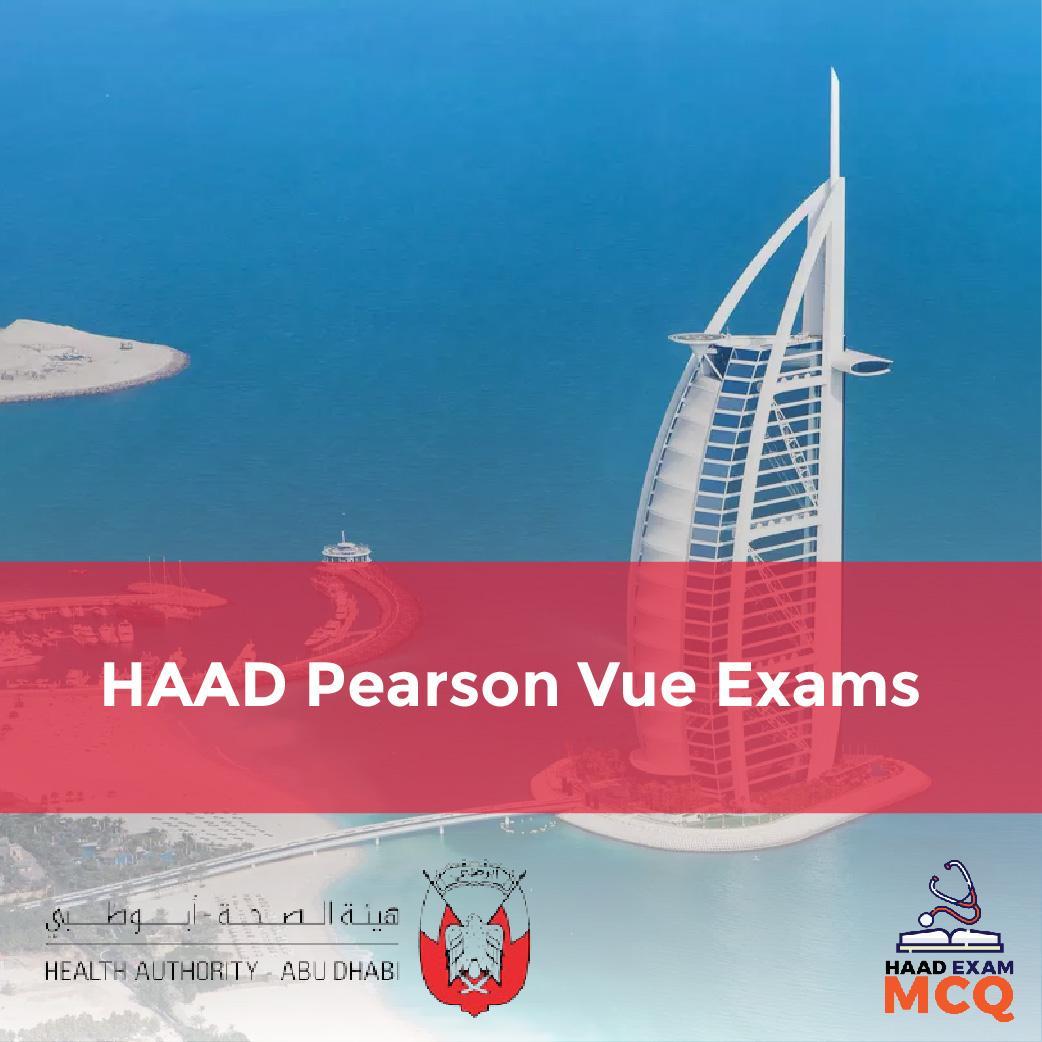 HAAD Pearson Vue Exams