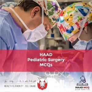 HAAD Pediatric Surgery MCQs