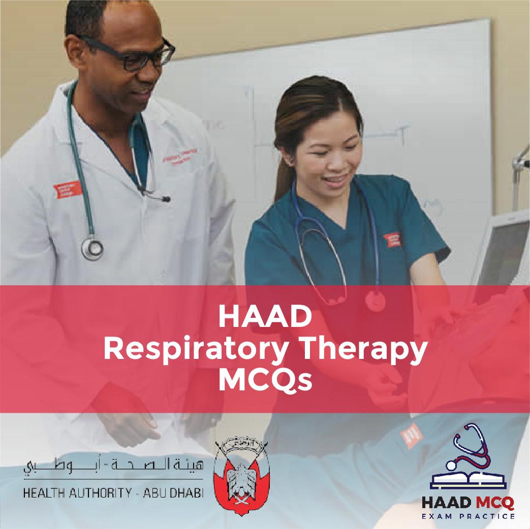 HAAD Respiratory Therapy MCQs
