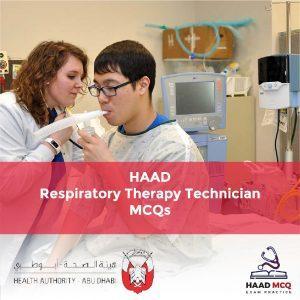 HAAD Respiratory Therapy Technician MCQs