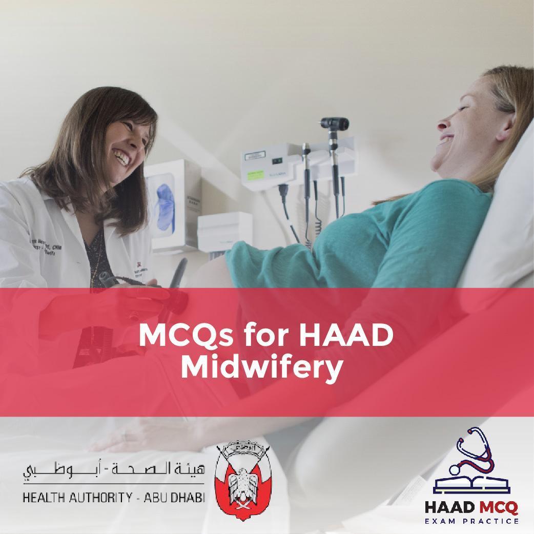MCQs for HAAD Midwifery