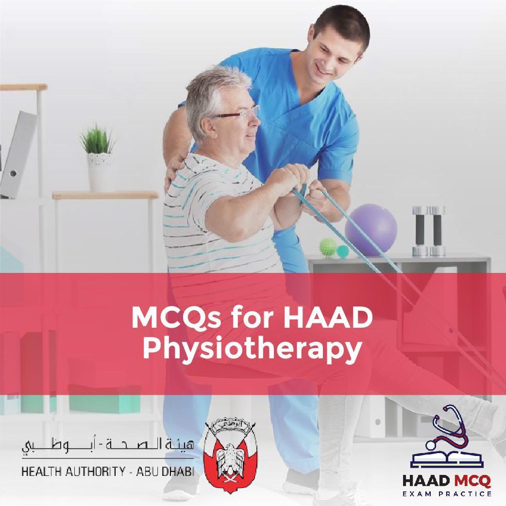 MCQs for HAAD Physiotherapy