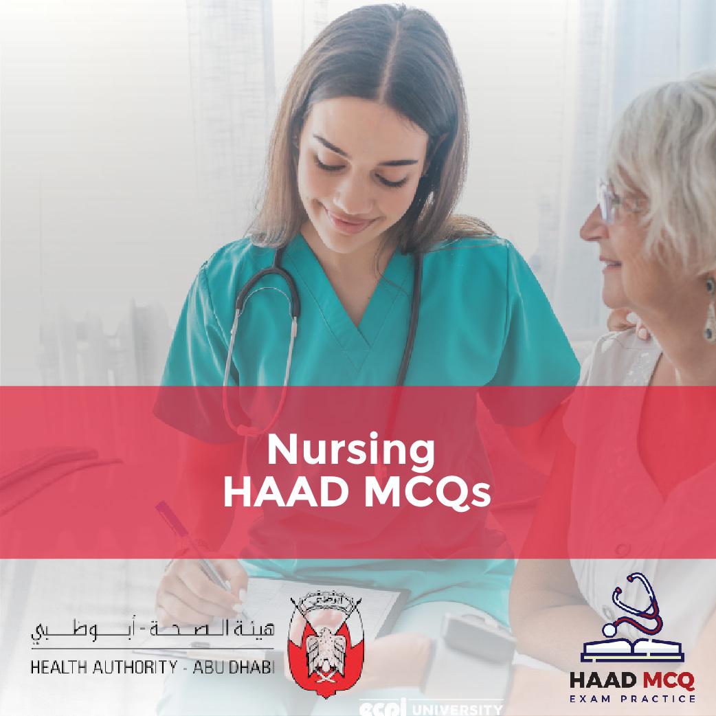 Nursing  HAAD MCQs