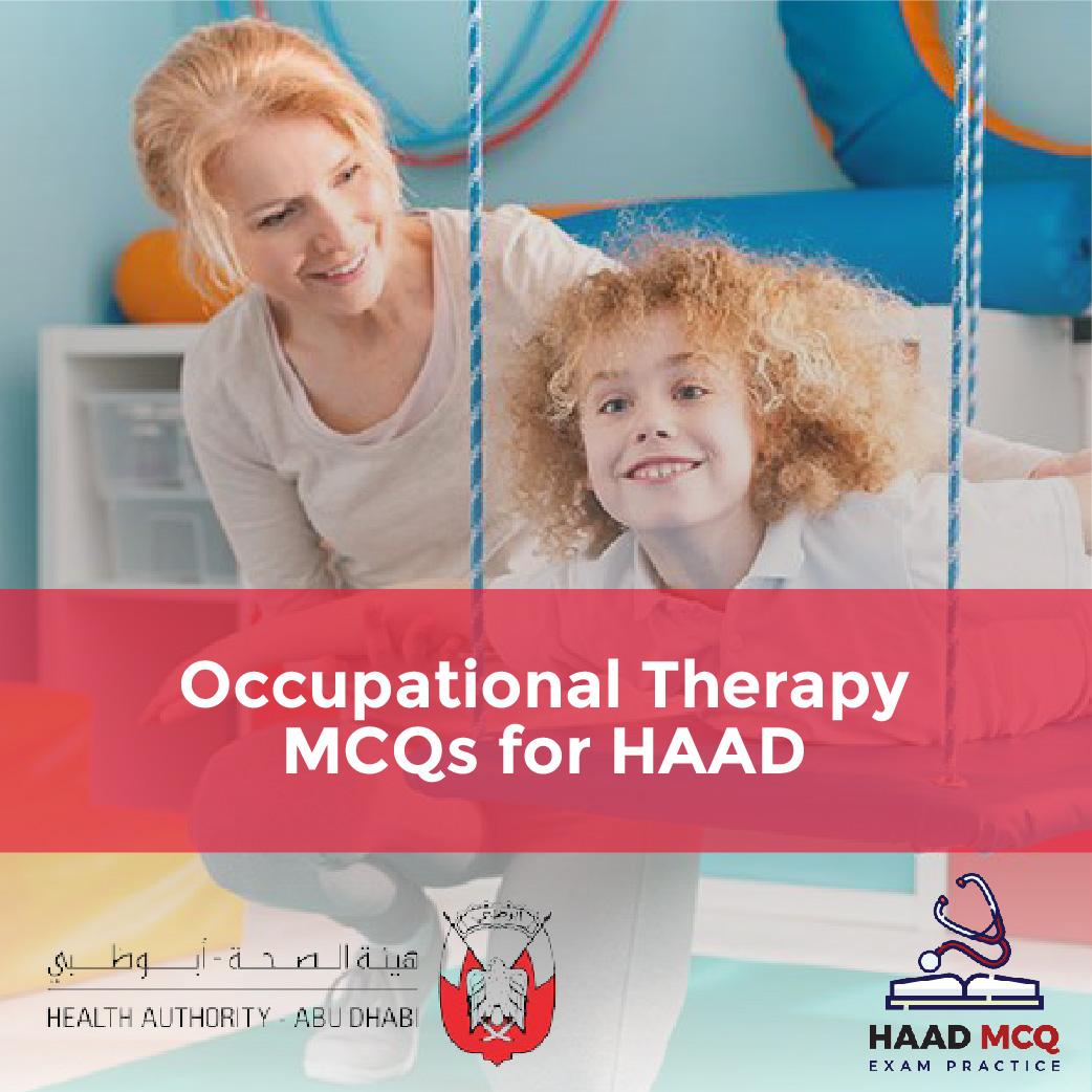 Occupational Therapy MCQs for HAAD
