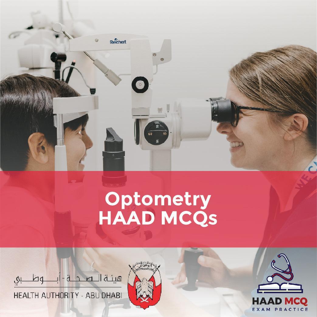 Optometry HAAD MCQs